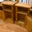 Handcrafted Reclaimed Pine Bedside Cabinet