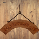 Yorkshirelass Hanging Sign