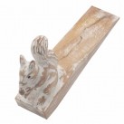 Hand carved Doorstop-Squirrel